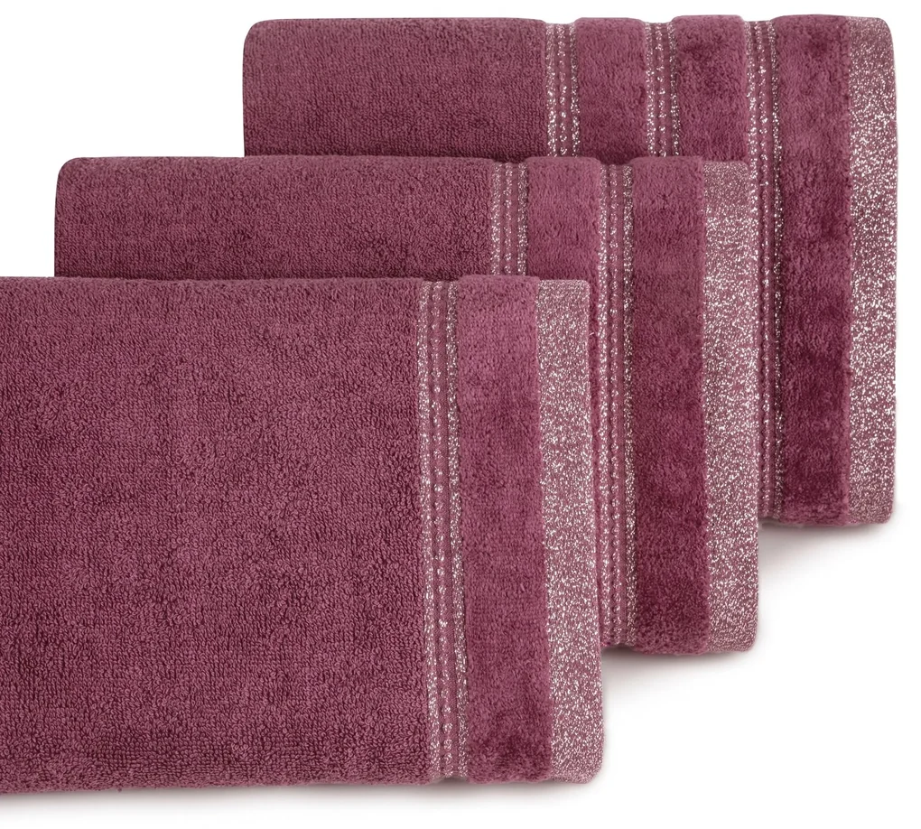 FROTÉ UTERÁK GLORY12 SADA 6KS 50X90 CM BORDOVÁ