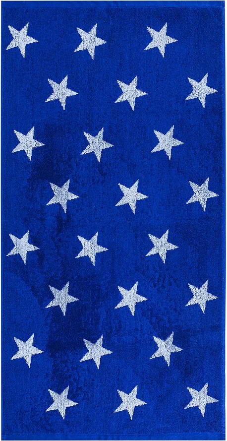 JAHU Uterák Stars modrá, 50 x 100 cm
