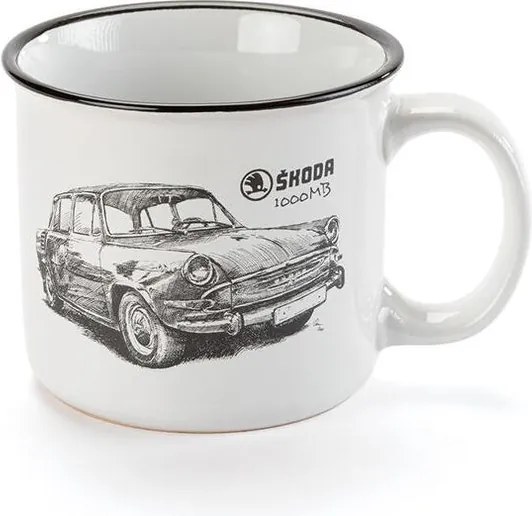 Keramický hrnček ŠKODA 1000 MB 480 ml
