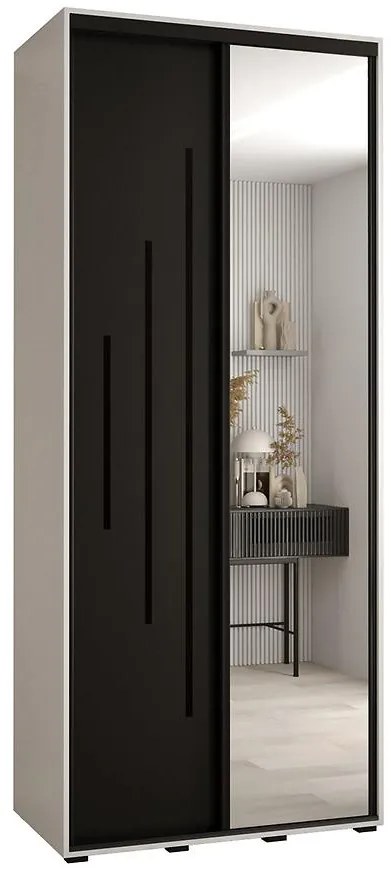 Skriňa 45 Canaris 13 120 biela/čierna/čierna