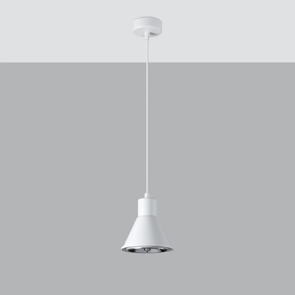 Sollux Lighting Závesné svietidlo TALEJA 1 biele [ES111]