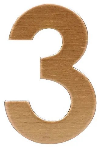 Domová číslica RICHTER RN.75L (matná meď), 1, RICHTER Meď