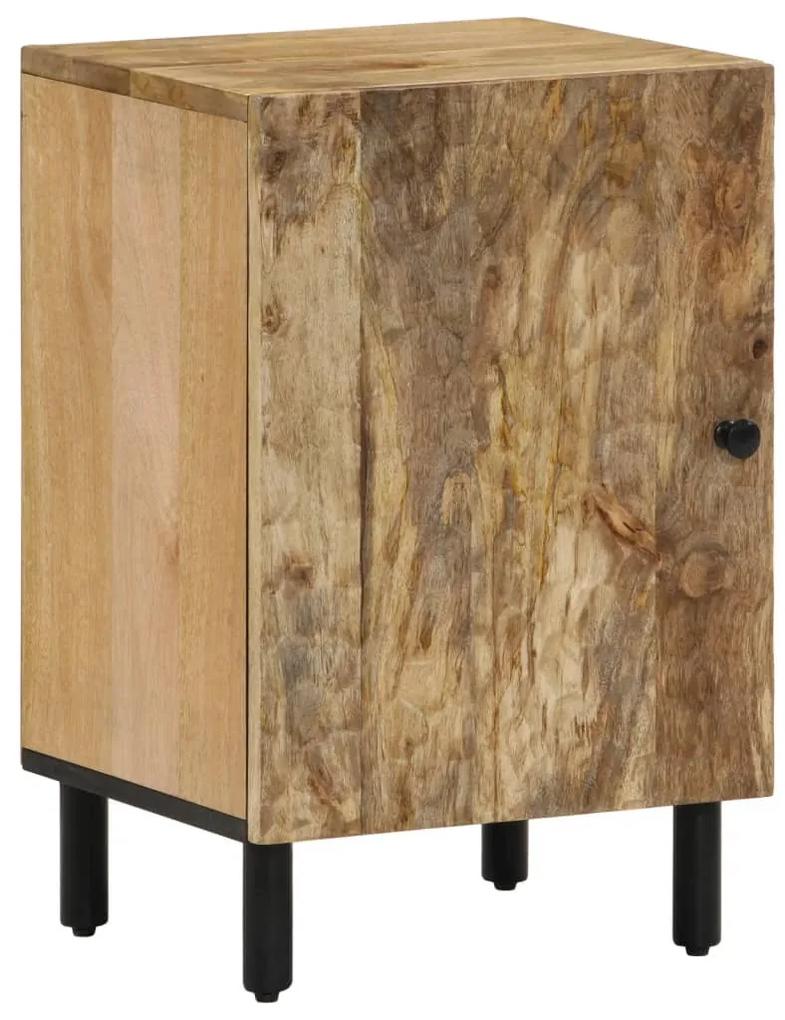 Nočný stolík 38x33x58 cm masívne mangovníkové drevo 356912