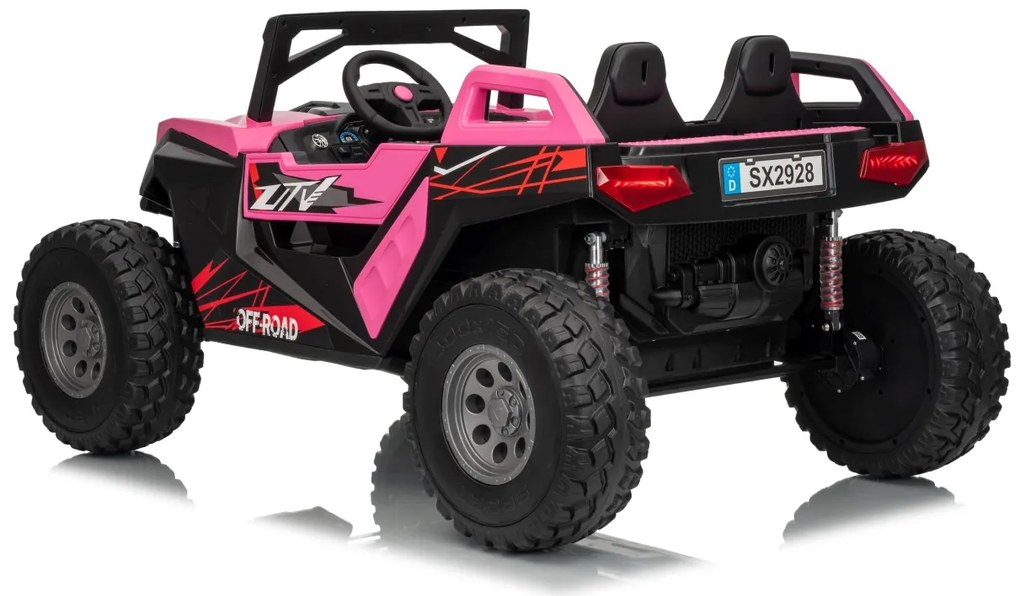 Elektrická bugina Buggy RTR Monster Speed 4x4 – ružový
