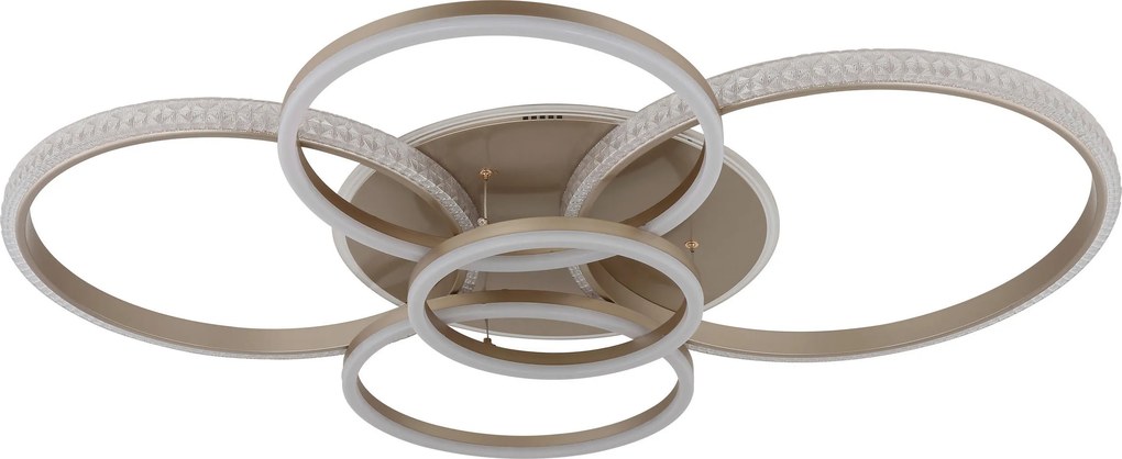 XXXLutz STROPNÉ LED SVIETIDLO, 110/88/12 cm Globo - Interiérové svietidlá - 004558415004