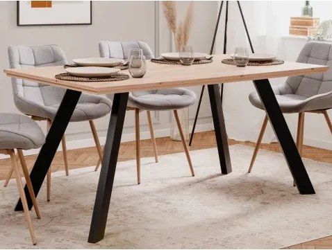 Jedálenský stôl Konstanz 160x90 cm, dub artisan%