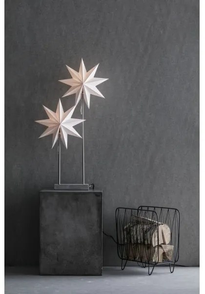 Markslöjd 703867 - Vianočná dekorácia DUVA 2xE14/25W/230V šedá