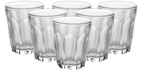 Poháre v súprave 6 ks 220 ml Provence - Duralex