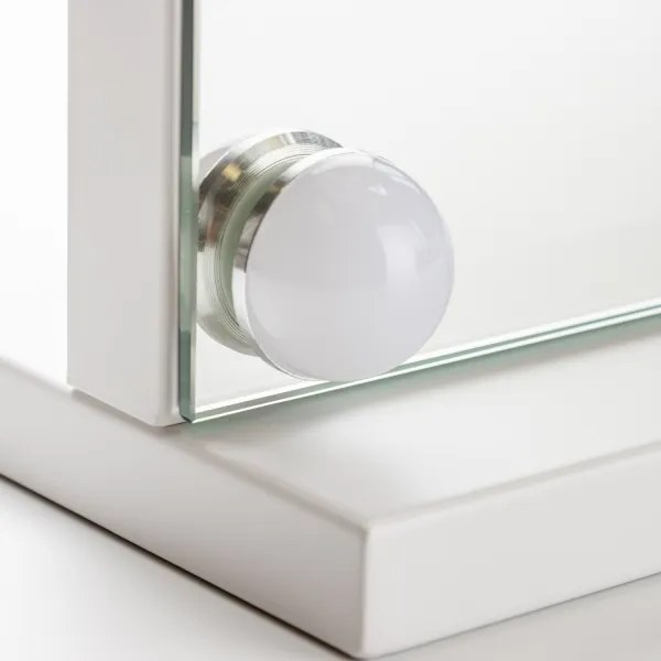 Brilagi - LED stmievateľné make-up zrkadlo HOLLYWOOD LED/15W/230V 3000/4000/6500