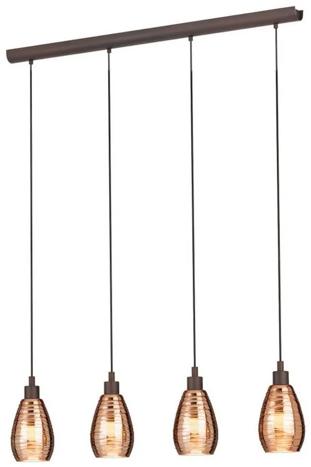 Eglo 39507 - Luster na lanku SIRACUSA 4xE27/60W/230V