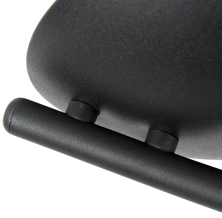 Moderné bodové svetlo zakrivené čierne 4-svetlo - Jeany