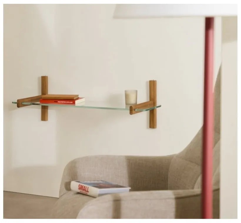 Sklenený komponent - polica 110x1 cm Sitra – Kave Home