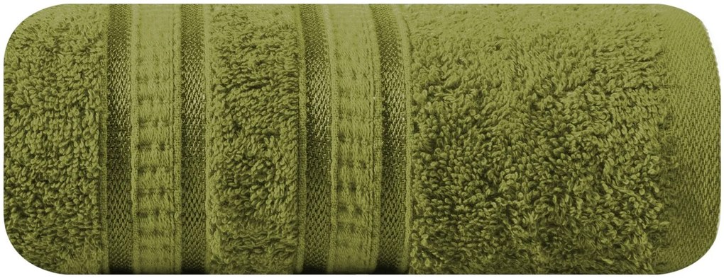 BAMBUSOVÝ UTERÁK MILA4 70X140 CM OLIVOVÁ