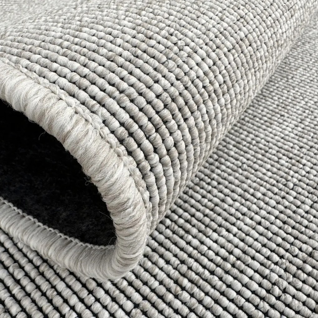 Vopi, Behúň na mieru Nature NEW béžová, šíre 70 cm, šedá, kuchyňa