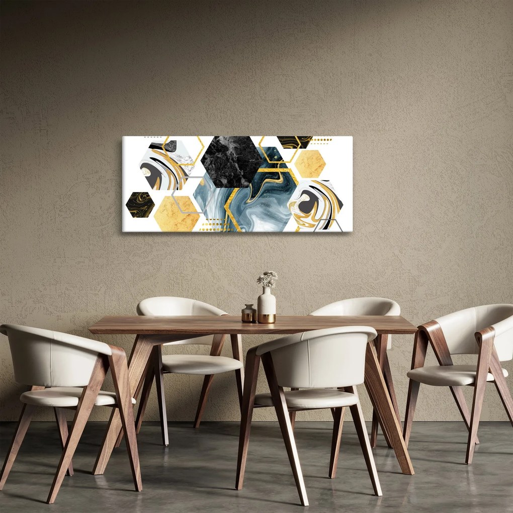 Obraz - Mnohouholník (120x50 cm)