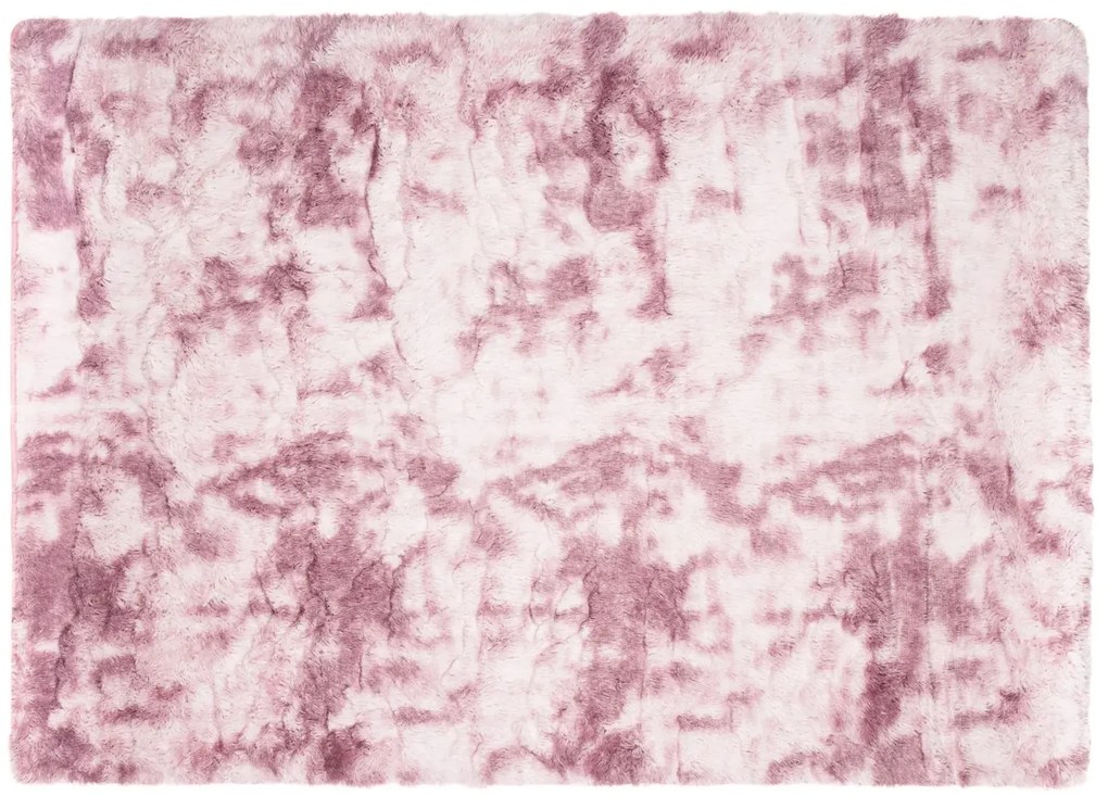 Plyšový koberec SILK Ombre - RUŽOVÝ