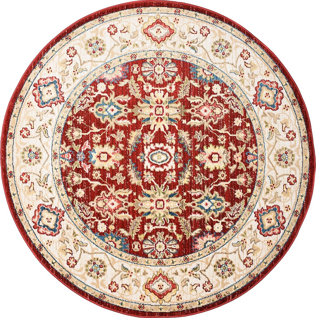 TA Koberec EE58A ČERVENÁ RIVOLI FPH Rozmer: 170x170 cm