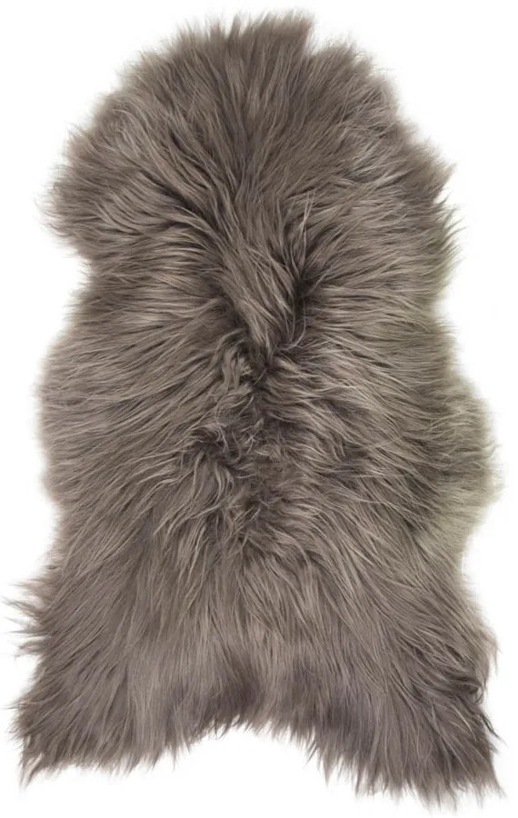 Hnedá ovčej kože z Islandskej ovce Iceland hazelnut - 115 * 75 * 5cm