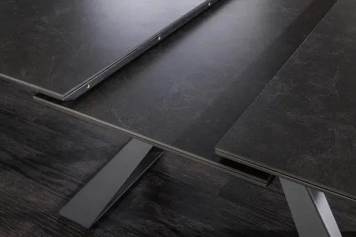 Rozkladací jedálenský stôl 40648 180/230 x 90cm Anthracite Ceramik - Komfort-nábytok