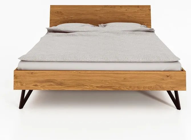 Dvojlôžková posteľ z dubového dreva 160x200 cm Golo 2 - The Beds