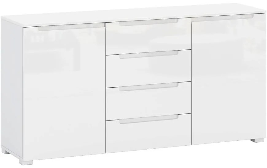 Komoda Hill 01 2D4S biely lesk