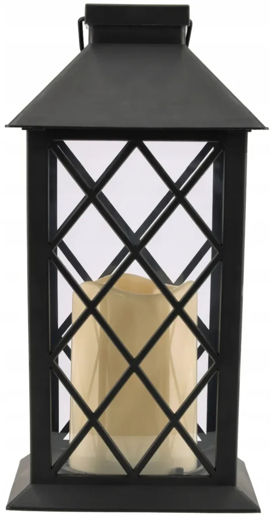 BERGE LED solárny záhradný lampáš svietidlo čierna 2V 35MA