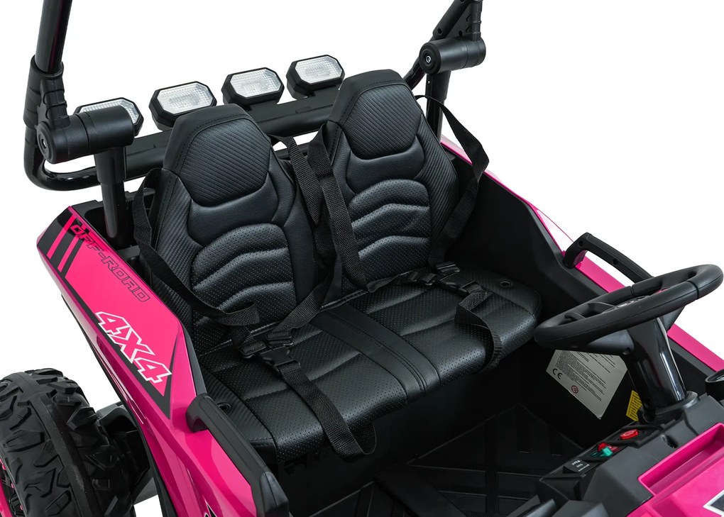 Ramiz Elektrická bugina TURBO 23 pre deti ružová