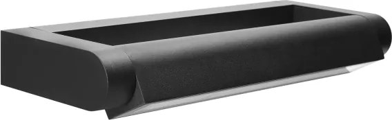 BRILAGI - LED Vonkajšie nástenné svietidlo SALERNO LED/12W/230V 35,5 cm čierna IP65