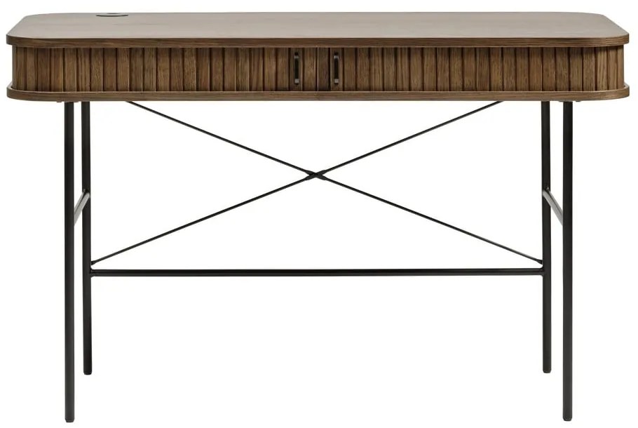 Pracovný stôl v dekore duba 60x120 cm Nola – Unique Furniture