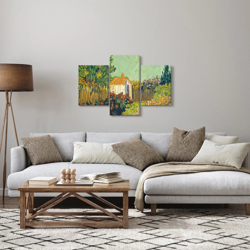 Obraz - Imitator of Vincent van Gogh, Landscape, reprodukcia (90x60 cm)