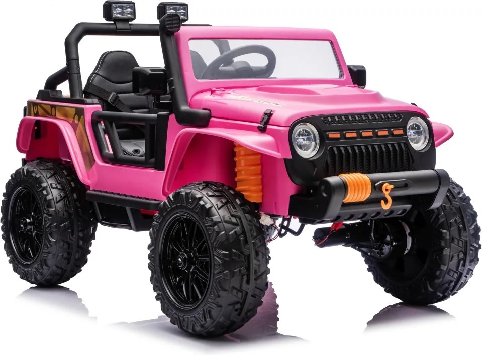 Ramiz Auto Jeep Monster ružové