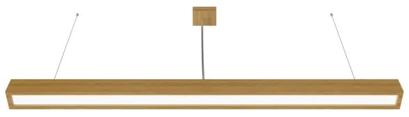 APLED - LED Luster na lanku LOOK LED/48W/230V 4000K 150 cm dub