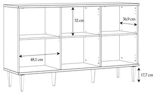 Komoda CALASETTA do obývacej izby