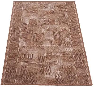 Protišmykový koberec Tribe hnedý