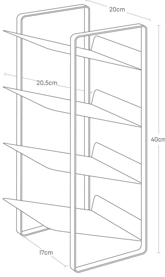 Stojan na fľaše Tower – YAMAZAKI