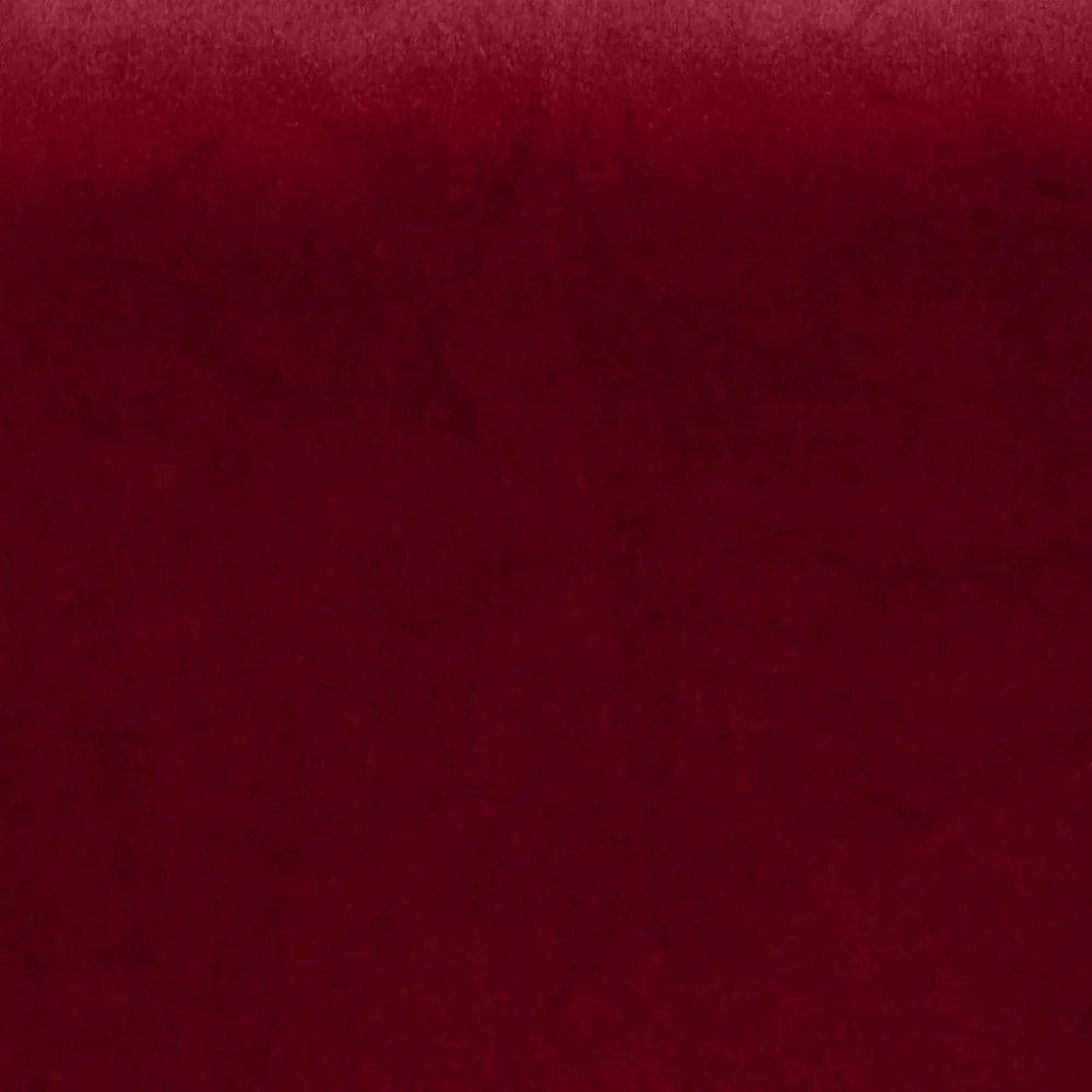 Krásny bordový záves na riasiacu pásku 140 x 270 cm