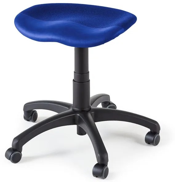 Sedlová stolička TYRA, modrá