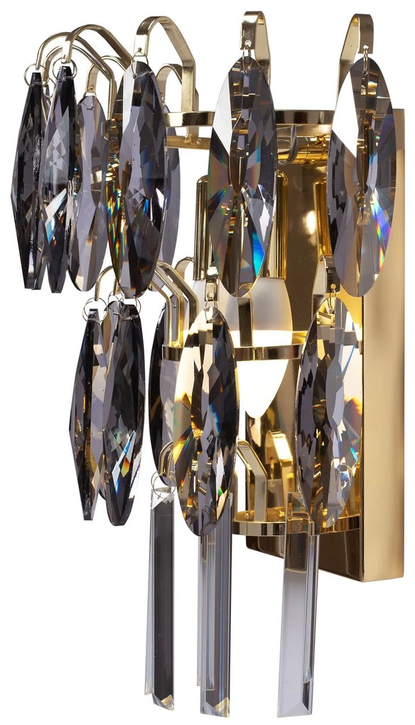 Toolight Toolight, nástenné svietidlo 2xE14 APP1130-2W, zlatá, OSW-04800