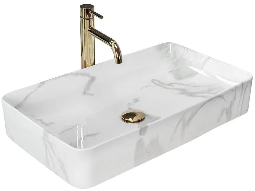 Umývadlo na dosku Denis Marmo Shiny