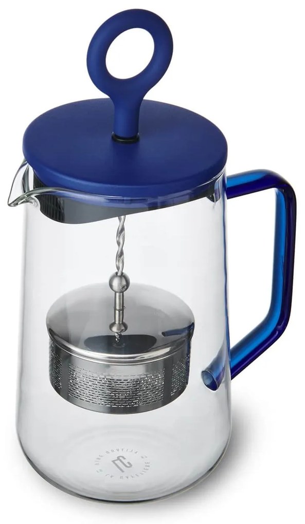 Kitchen Craft Čajová kanvica so sitkom La Cafetière Gyro Blue 1,25 l