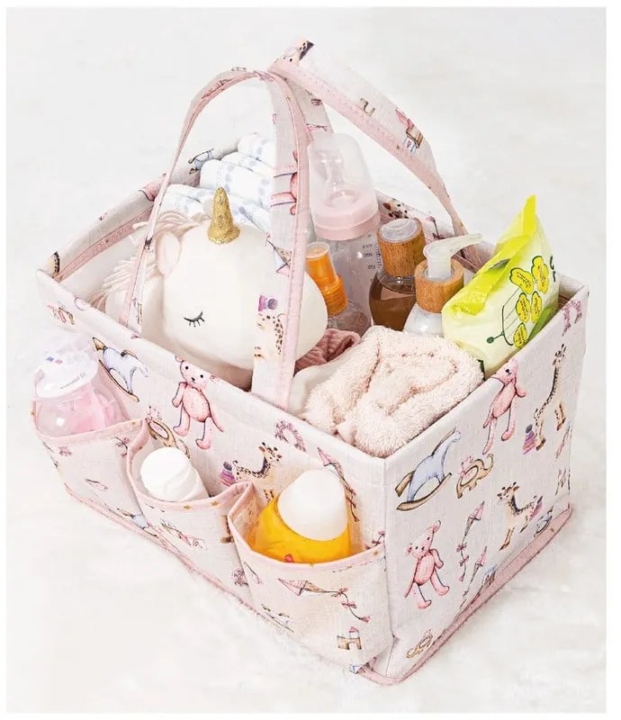 Látkový detský organizér na hračky - Mioli Decor