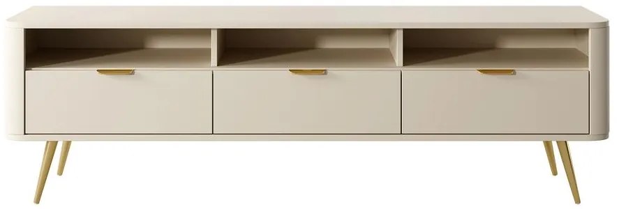 TV skrinka/stolík Ovenia O1  (béžová). Akcia -20%. Vlastná spoľahlivá doprava až k Vám domov. 1099605