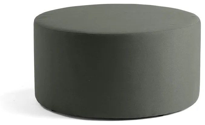 Taburet CASUAL, látka ETNA, Ø 1000 mm, tmavozelená