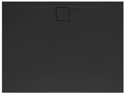 Sprchová vanička obdĺžniková SAT Vision 100x80 cm liaty mramor čierna SATSVVI10080C