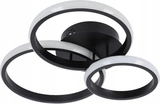 LED stropné svietidlo LED/38W/230V čierna