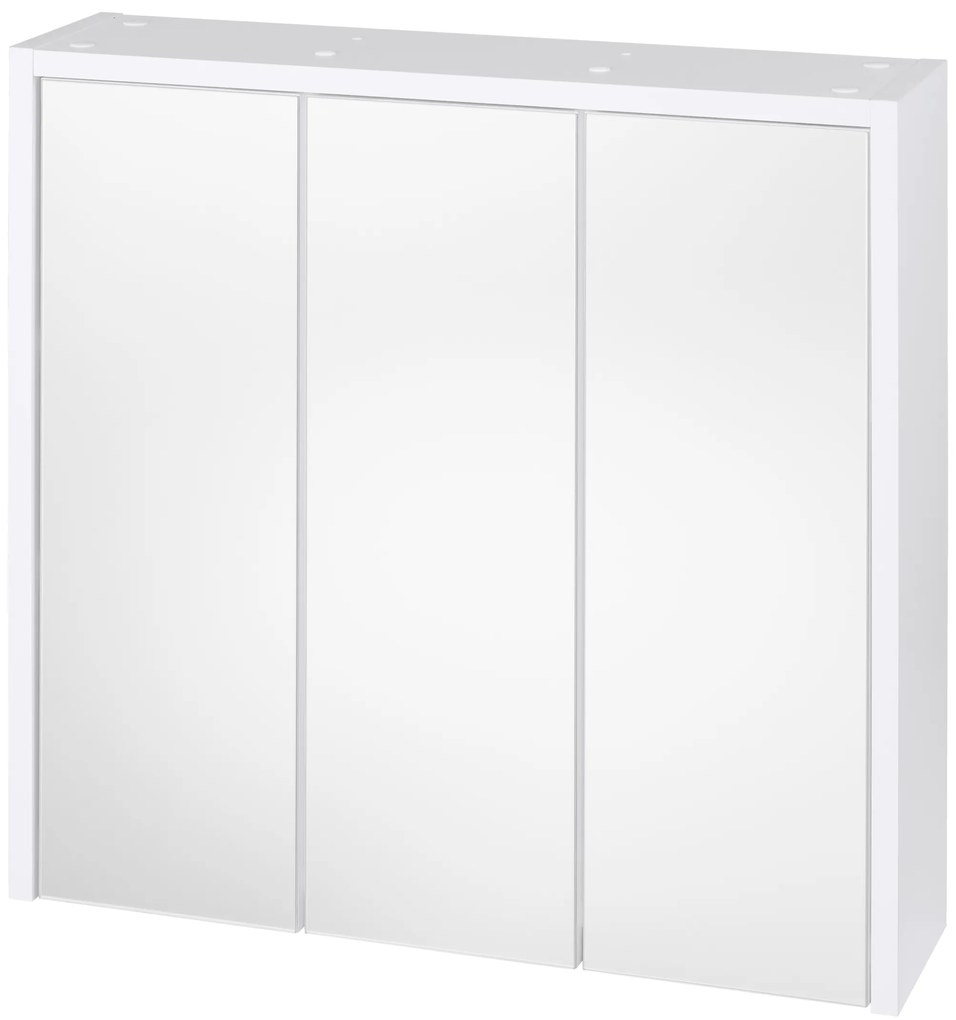 Livarno home Zrkadlová skrinka, biela, 64 x 61 x 16 cm (100392747)