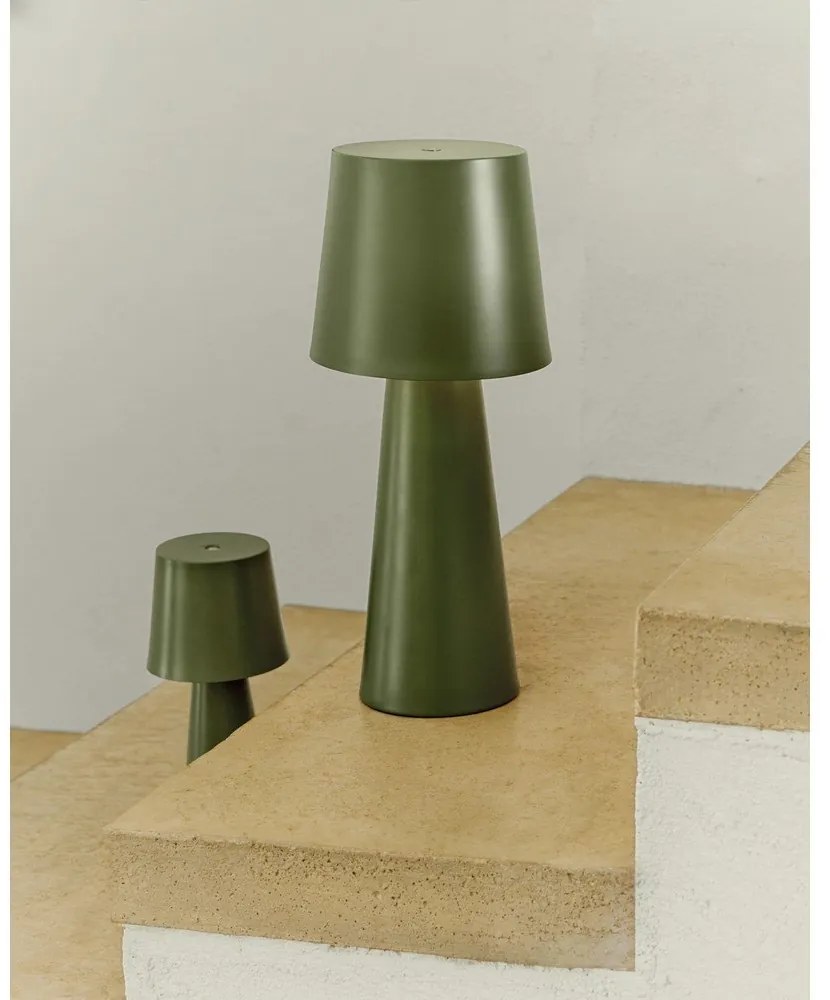 LED prenosné stmievateľné vonkajšie svietidlo na USB ø 16 cm Arenys – Kave Home