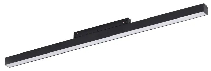 LED svietidlo do lišty Alfa Saga Track Magnetic 24W 3000K čierne