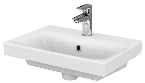 Cersanit - SET skrinka + umývadlo, biely lesk, Moduo Slim 50, S801-229-DSM