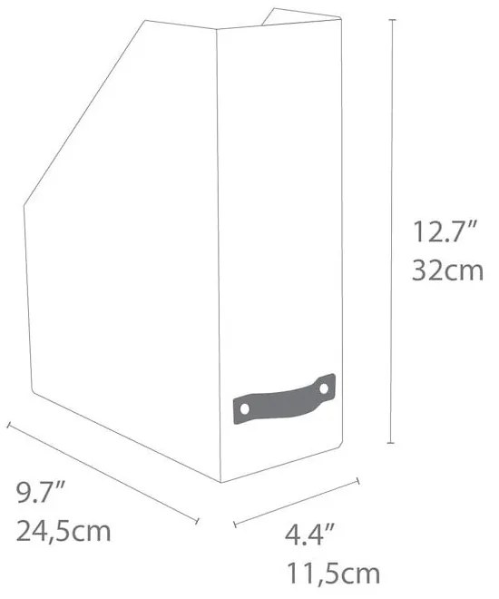 Kartónový organizér na dokumenty Estelle – Bigso Box of Sweden